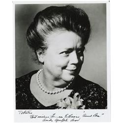 Frances Bavier Signed Photo