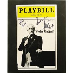 Victor Borge Signed "Playbill" Cover
