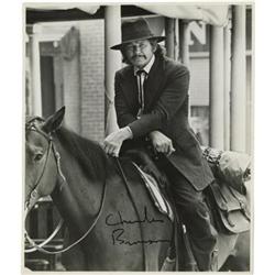 Charles Bronson "From Noon Till 3" Signed Photo