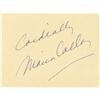 Image 1 : Maria Callas Signed Card