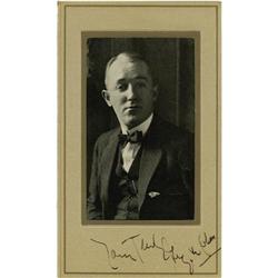 George M. Cohan Signed Photo