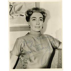 Joan Crawford Signed Photo