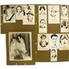 Image 1 : Richard Dix and Others Signed Sketches, Photos