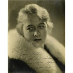 Louise Dresser Signed Photo