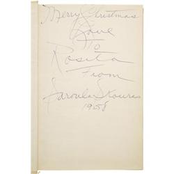 Saroula Skouras Signed Book