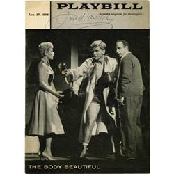 James Warden Signed "Playbill"