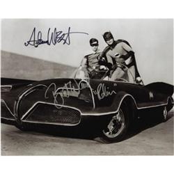 Adam West and Burt Ward Signed "Batman" Photo