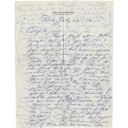 Edward, Duke of Windsor Letter to Clifton Webb