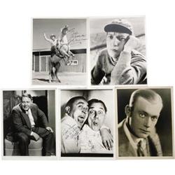 Assorted Vintage Actor-Signed Photos