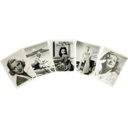 Assorted Signed Hollywood Glamor Photos