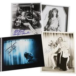 Assorted Actress-Signed Photos