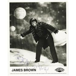 James Brown Signed Photo