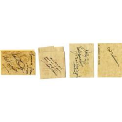 Duke Ellington Autograph Group