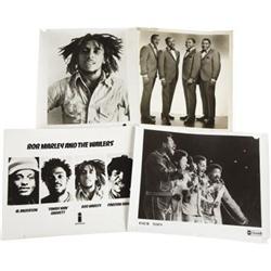 Bob Marley and The Four Tops Press Photos