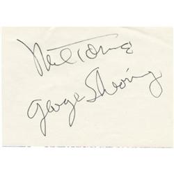 Woody Herman Autograph Lot with Herman, Burns
