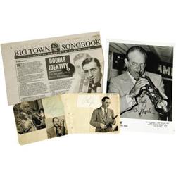 Goodman, Dorsey and Harry James Autographs