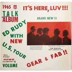 Beatles "1965 Talk Album with Ed Rudy" LP