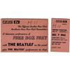 Image 1 : Beatles Juke Box Jury Concert Ticket. A used tic
