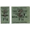 Image 1 : Beatles Birmingham Concert Ticket. A used ticket