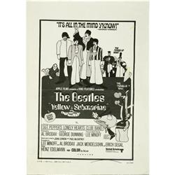 Beatles - Music Memorabilia, Beatles "Yellow Sub