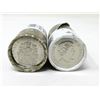 Image 2 : Two 2021 Special Wrap Rolls of Canadian 50¢ Coins