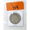 Image 1 : 1923 USA Peace Silver Dollar Coin - 90% Silver