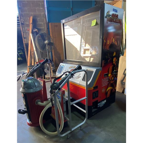 Sega Brave Firefights Real Life Heroes Arcade Game