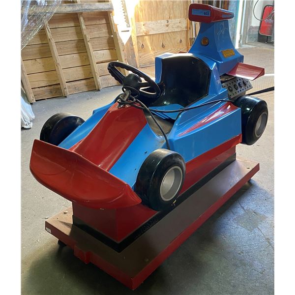 Racing Car Kiddie Ride