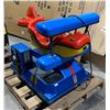 Image 1 : Blue and Red Plane Kiddie Ride