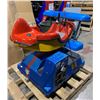 Image 4 : Blue and Red Plane Kiddie Ride