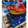 Image 5 : Blue and Red Plane Kiddie Ride