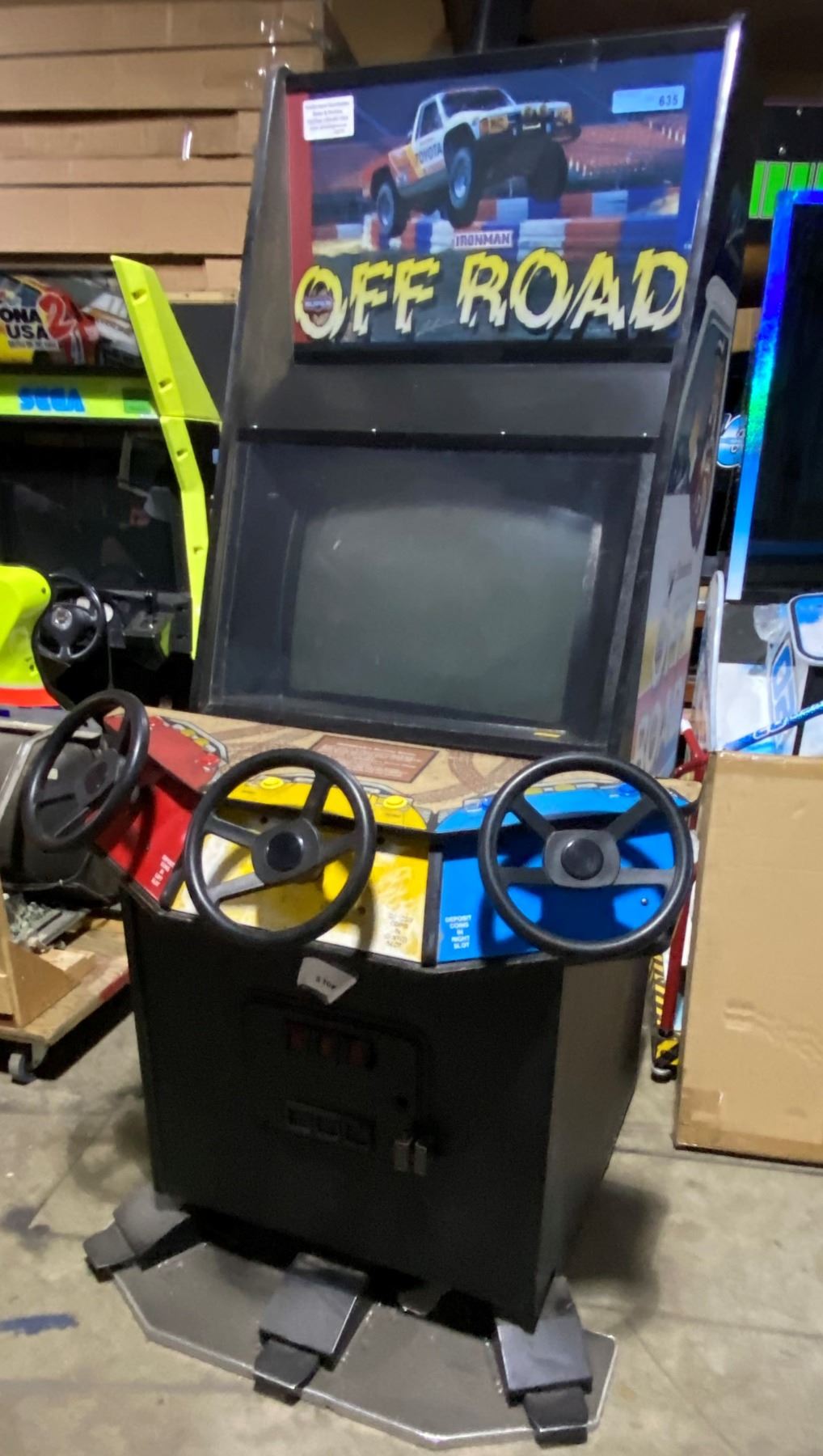 Ivan Stewart's Super Off Road Arcade Game