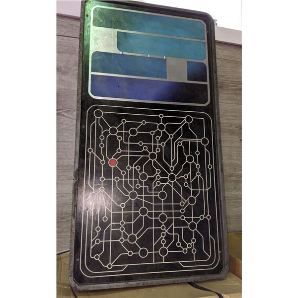 Light up sci-fi sign board from the sci-fi show - 36" x 19"