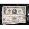Image 1 : Fake bills from the bank heist show