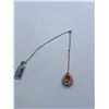 Image 1 : 10K Yellow Gold 0.08PTS Necklace - value $1,173