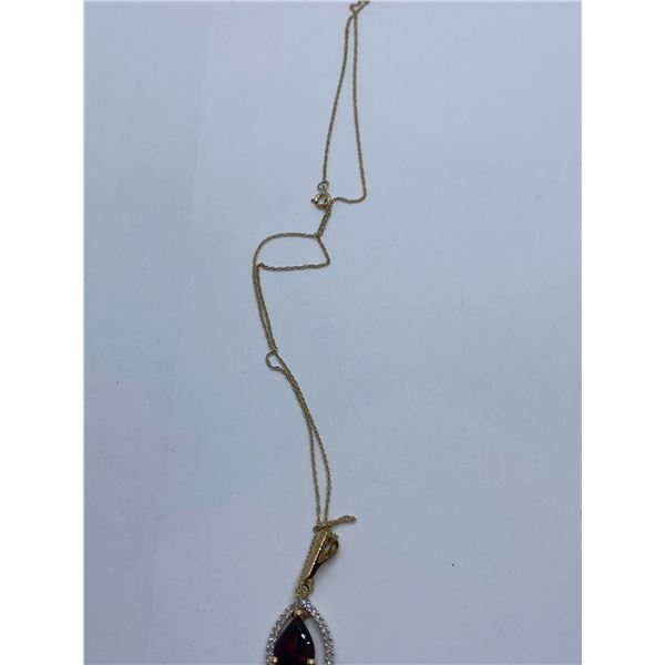 10K Gold R Citirne/0.33PTS Necklace - value $1,173