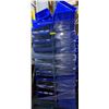 Image 2 : Heavy Metal w/ blu AkroBins plastic bins storage racking system