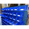 Image 2 : Heavy Metal w/ blu AkroBins plastic bins storage racking system