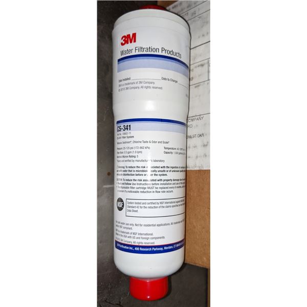 2 Cases of 12/case NEW 3M model CS341 in-line triple action filter