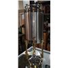 Image 1 : Newco stainless w/ brass finish coffee urn w/ base