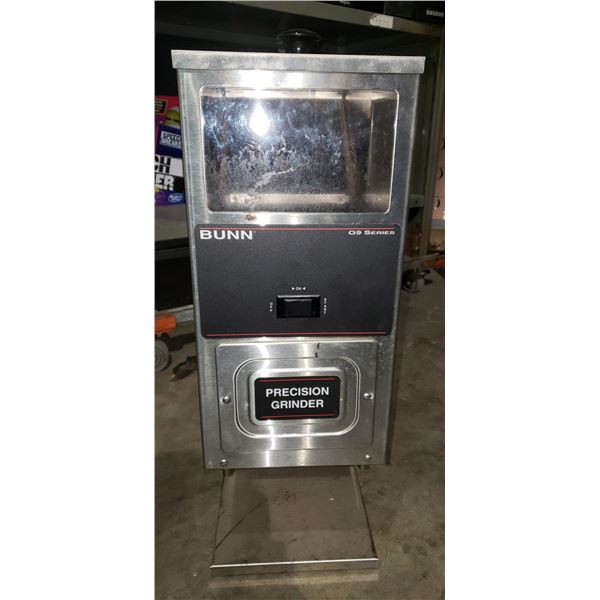 Bunn g9 series precision commercial countertop coffee grinder
