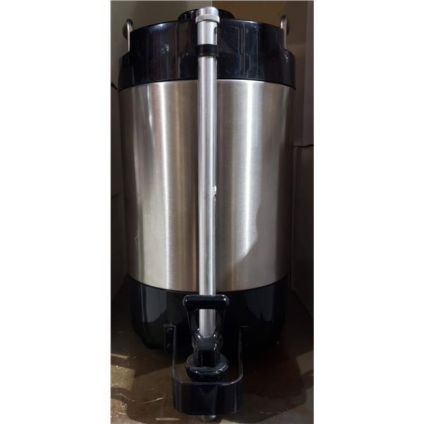 Zojirushi model sgc-80 stainless and black 2 gallon coffee urn