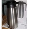 Image 1 : 5 Newtco 1.9 litre tall thermal stainless coffee servers