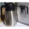 Image 2 : 7 Newtco stainless steel thermal 1.2 litre coffee servers