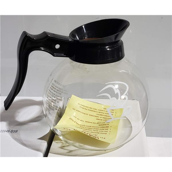 3 cases of curtis db-12 glass coffee bowls - approx. 72 coffee pots