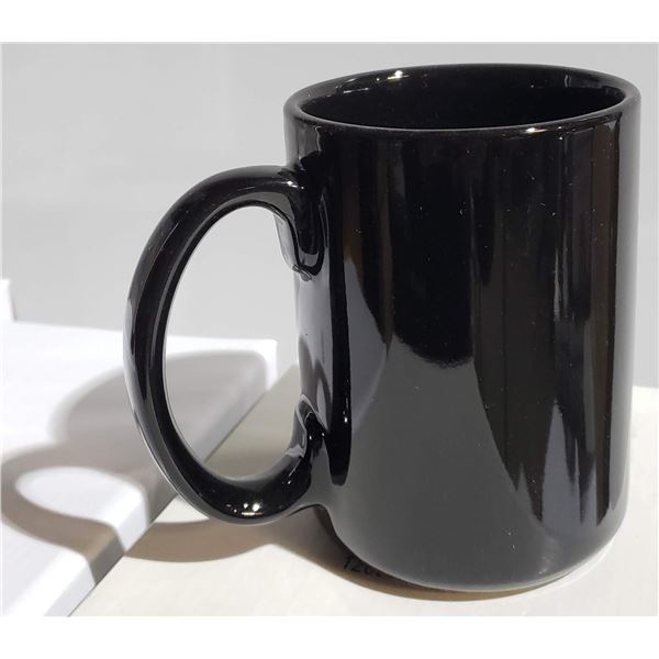 Approx. 24 black ceramic coffee mugs