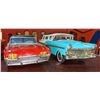 Image 3 : 4 Vintage 1950'/60's era Japan lithograph tin toy classic cars