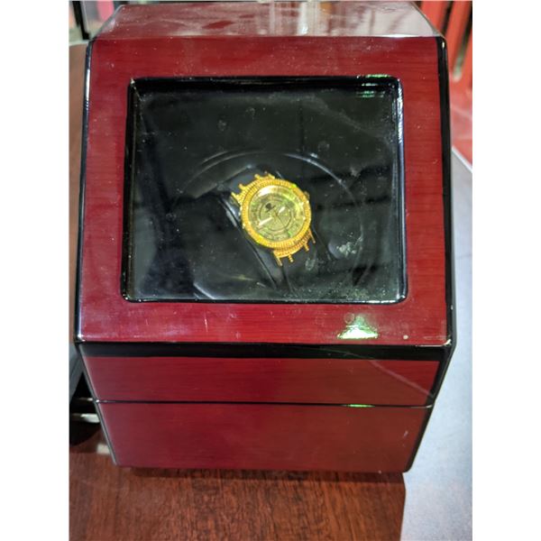 Super technic new wrist watch w/ deluxe watch case