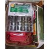 Image 1 : Box of misc items doorknobs & toilet tank sets etc...