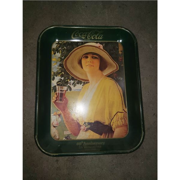 5 Vintage Coca-Cola trays